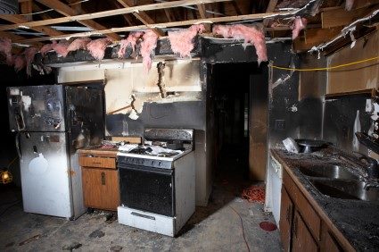 Fire damage repair by Tri-State Restoration Services